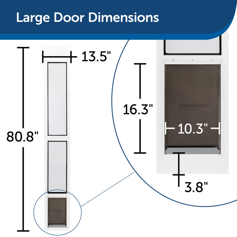 Petsafe sliding best sale glass door